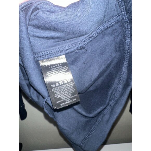 Ted Baker London Men’s Navy 1/2 Zip Preppy Pullover Casual Sweater Size 4 - Picture 11 of 12